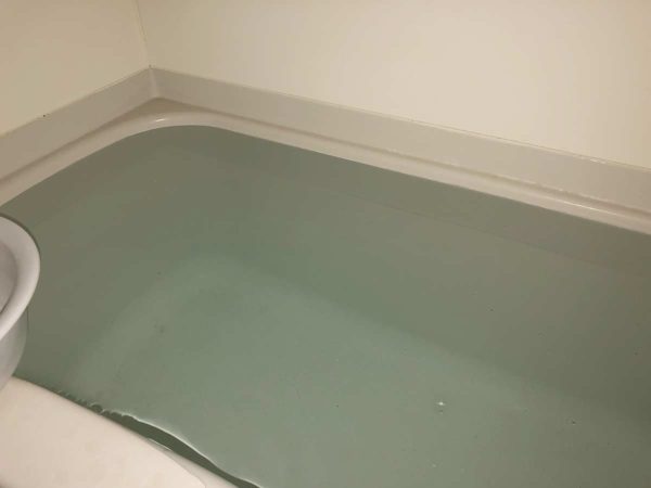 北海道地震_浴槽にてトイレ用水確保